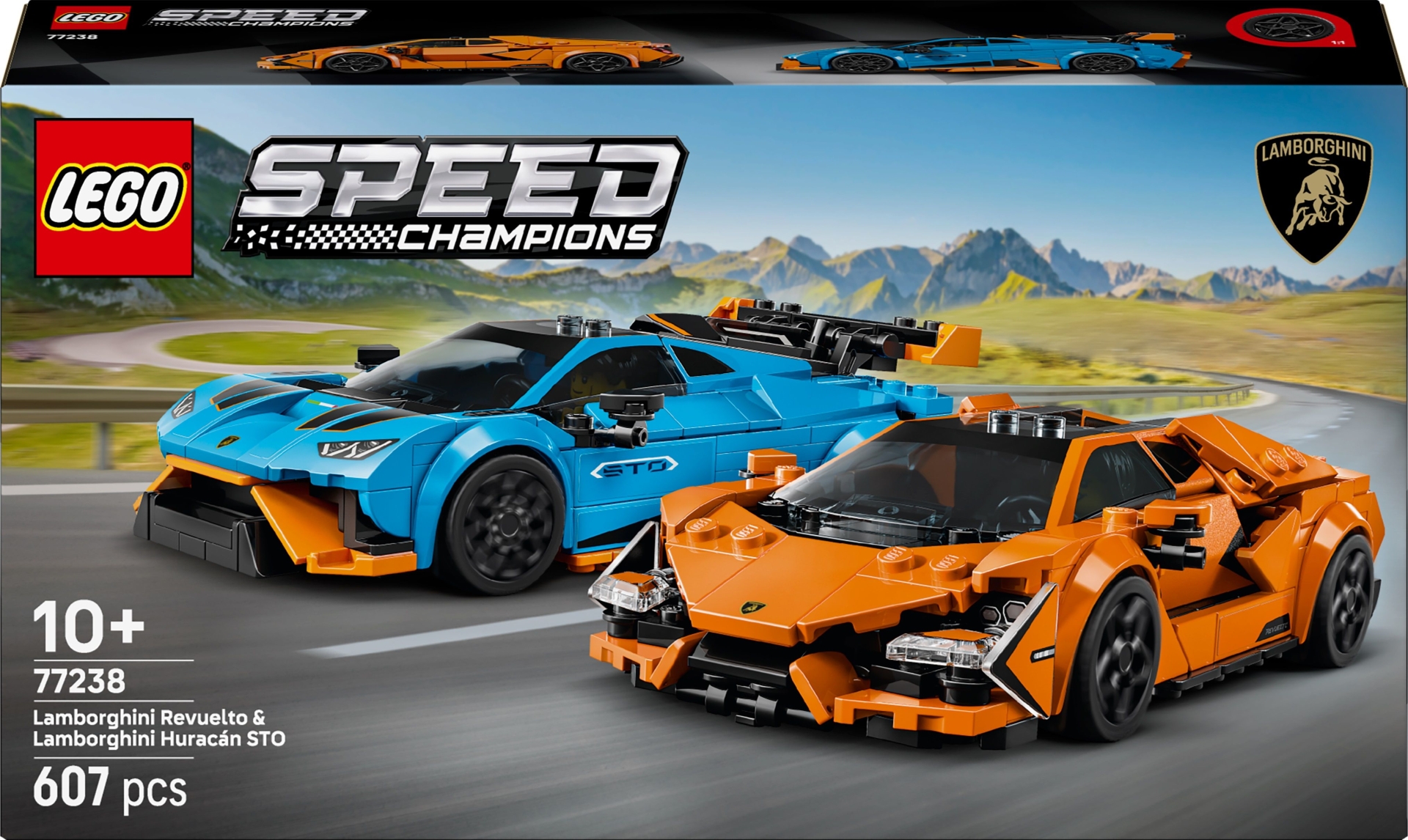 LEGO Speed Champions - Lamborghini Revuelto + Huracán STO (77238 ...