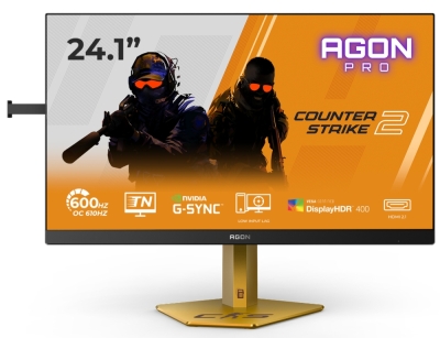 Монитор AOC CS24A - 24.1" TN eSports WLED, 1920x1080@610Hz (OC, Native 600Hz), 0.5ms GtG, 0.3ms MPRT