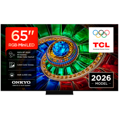 Телевизор TCL 65RM7L - 65'' Commercial Display 16/7 Operation Built-in 2.4/5GHz Wi-Fi, MIMO DVB-C Pan EU