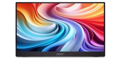 Монитор Acer PM161QB1bmiuux - 15.6'' IPS, FHD (1920x1080), Portable, AdaptiveSync, 60Hz, 4ms (GTG), 2x1W