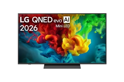 Телевизор LG 65QNED83B3A - 65" 4K QNED MiniLED Smart TV, 3840x2160, 120Hz Native (VRR 144Hz), DVB-T2/C/S2, Alpha7 AI Processor, HDR10/HLG, webOS 26 ThinQ