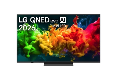 Телевизор LG 65QNED81B3A - 65" 4K QNED MiniLED Smart TV, 3840x2160, DVB-T2/C/S2, Alpha7 AI Processor, HDR10 / HLG, webOS 26 ThinQ