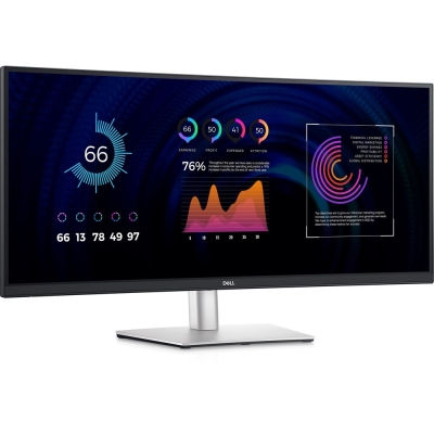 Монитор Dell P3424WE - 34" 3440x1440, WQHD AG, IPS, 60Hz, 21:9, 5ms