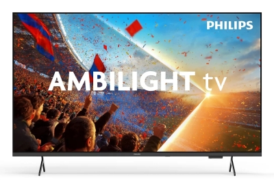 Телевизор Philips 65PUS8001/12 - 65" 4K UHD LED, 3840x2160p, 60Hz, DVB-T/T2/T2-HD/C/S/S2, 3 sided Ambilight, CL+2.0, Perfect Pixel UHD, HDR10, HLG, Titan OS