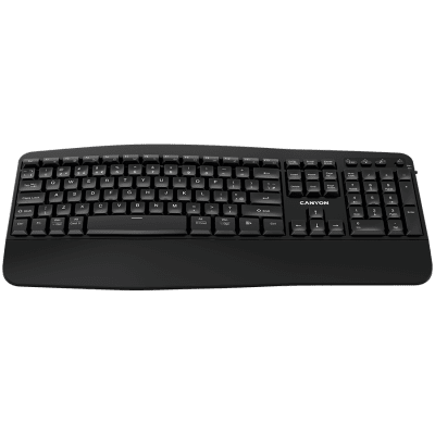 CANYON keyboard HKB-W6 Wireless Black