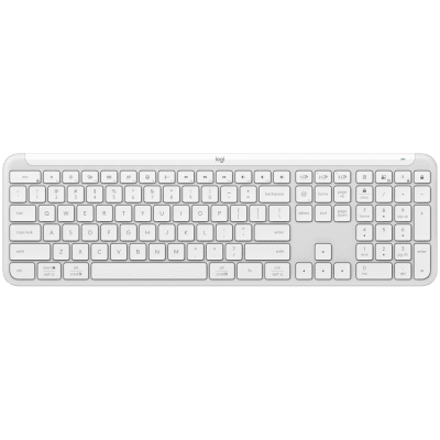 LOGITECH SIGNATURE SLIM WIRELESS KEYBOARD K950 - OFF WHITE - US INT'L - 2.4GHZ/BT - INTNL-973