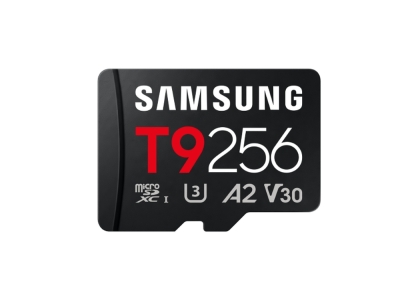 Памет Samsung 256GB micro SD Card T9 UHS-I Read 200MB/s - Write 130MB/s Class 10 U3 V30 A2