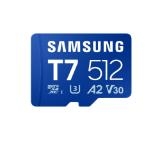 Памет Samsung 512GB micro SD Card T7 UHS-I Transfer Speed up to 170MB/s Class 10 U3 V30 A2