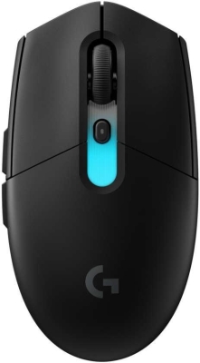 Мишка Logitech G305 X Superlight - Черен, безжична WiFi