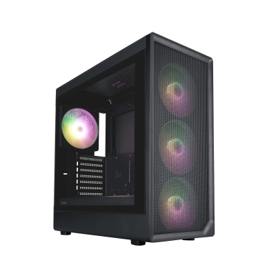 Кутия 1stPlayer AU8 Black, ATX, 4x140 mm A-RGB fans included
