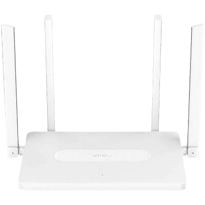 Imou HR12G AC1200 Dual-Band Gigabit Wi-Fi Router, Wifi 5, dual band 2.4GHz & 5GHz, 4x 5dBi External Antennas, 1x Gigabit WAN, 3x Gigabit LAN, “Imou-Link” Mesh