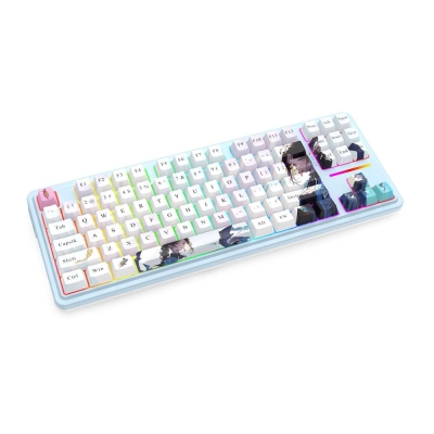 Механична геймърска клавиатура със и без Bluetooth Redragon Antonium Pro Anime Bluemarine K728AK-RGB-PRO с RGB