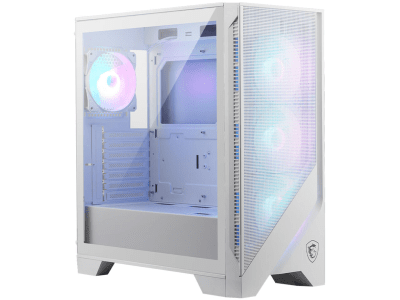 Кутия MSI MAG FORGE 320R AIRFLOW, ATX, WHITE, 4 ARGB fans included