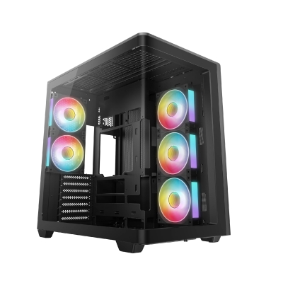 Кутия DeepCool CG590U 5F, ATX, 5 ARGB Fans included