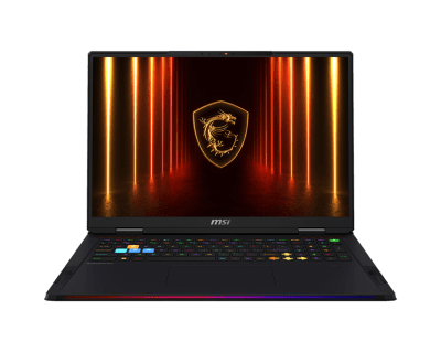MSI R9-9 64G RTX5080 2TB_SSD 18 UHD+ 120HZ WIN11_HOME M2 PCI-E BLACK BACKLIT