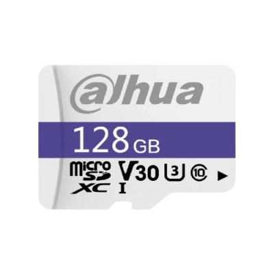 Dahua C100 microSD XC I, Memory Card 128GB, V30, Class 10