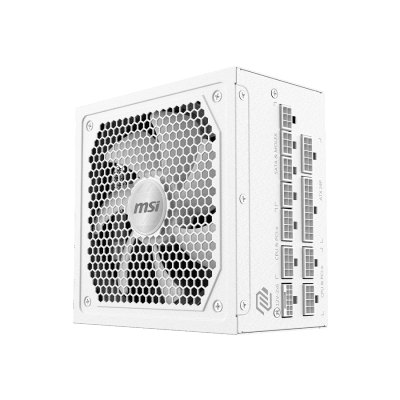 Захранване MSI MAG A1000GL PCIE5 WHITE, 1000W, 80 PLUS Gold