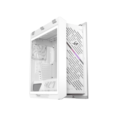 Кутия ASUS ROG Strix Helios II, E-ATX, Mid-Tower, White, 4 fans included