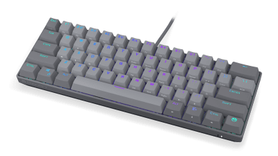 Механична клавиатура Endorfy Thock V2 Compact, PBT, Endorfy Red switch, US Layout, с кабел и безжична WiFi+BT