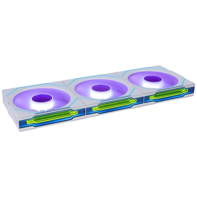 Вентилатори 3бр Lian Li UNI FAN SL-INF Wireless ARGB PWM - 120 mm Бели + Контролер