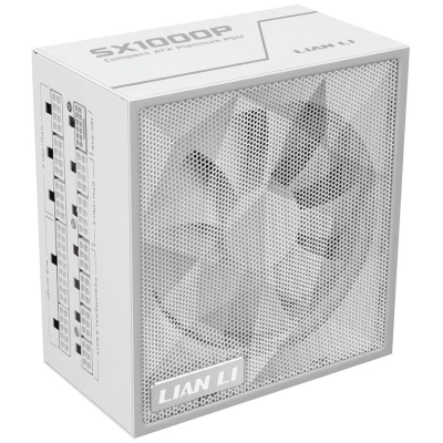 Захранващ блок Lian Li SX1000P White 1000W 80+ Platinum PCIe 5.1, ATX 3.1