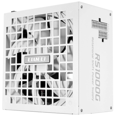 Захранващ блок Lian Li RS 1000W 80+ Gold PCIe 5.1, ATX 3.1 - Бял