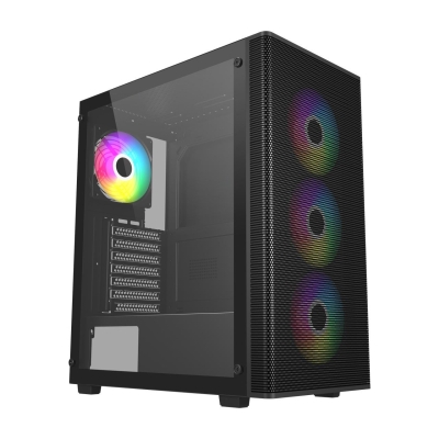 Кутия FSP Group M220-BA, Mid-Tower, ATX, 4 fans included