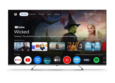 Телевизор Sharp 65JP7265E - 65" QLED Mini led Google TV, 4K Ultra HD 3840x2160 Frameless