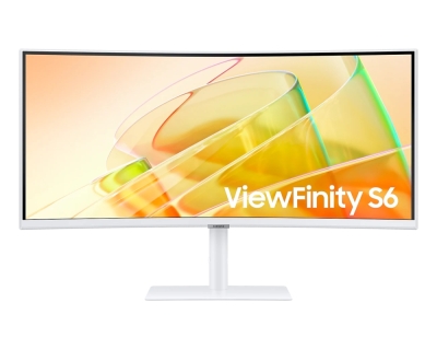 Монитор Samsung 34A650 - 34" Curved VA 3440x1440 5ms 100Hz DP HDMI USB 3.0 Speakers Thunderbolt White