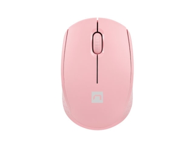 Мишка Natec Mouse Stork Wireless 1600DPI Optical, Pink, безжична WiFi