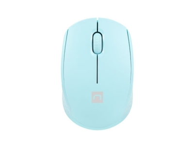 Мишка Natec Mouse Stork Wireless 1600DPI Optical, Blue, безжична WiFi