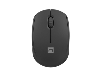 Мишка Natec Mouse Stork Wireless 1600DPI Optical, Black, безжична WiFi