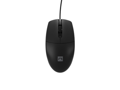 Мишка Natec Mouse Ruff 1000 DPI Optical Black, с кабел