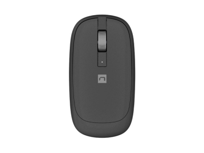 Мишка Natec Mouse Lark Wireless, 4000DPI BT 5.0 Silent Blue Sense Grey, безжична WiFi+BT