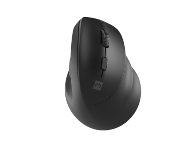 Мишка Natec Vertical Mouse Crake 2, BLACK 2400dpi, Right handed, black, безжична WiFi+BT