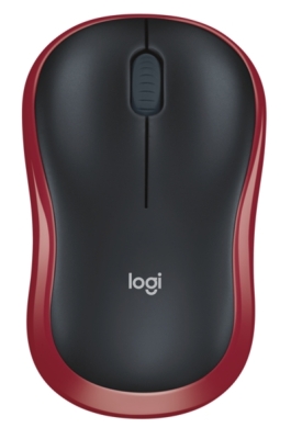 Мишка Logitech Wireless Mouse M185 - RED, безжична WiFi