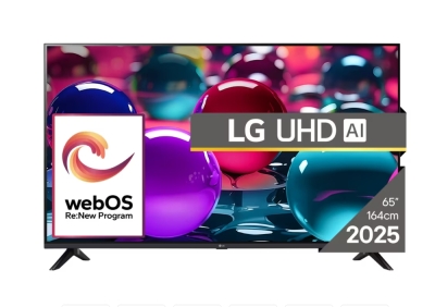 Телевизор LG 65UA73003LA - 65" 4K UltraHD TV 4K (3840x2160), DVB-T2/C/S2, webOS 25 Smart, ThinQ AI, Alpha 7 AI Processor, WiFi, HDR10