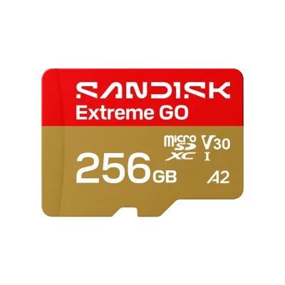 Sandisk карта Extreme GO microSD™ UHS-I Card 256GB, V30, A2