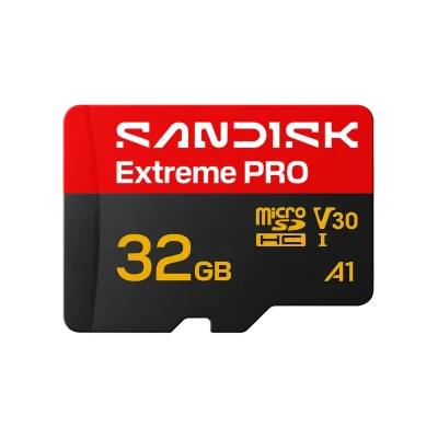 Sandisk карта Extreme PRO microSD™ UHS-I Card 32GB,Read up to 100MB/s, Write 90MB/s
