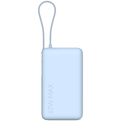 Xiaomi 67W Power Bank 10000 (Integrated Cable) Ice Blue