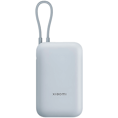 Xiaomi Power Bank 10000mAh (Integrated Cable) Ice Blue GL