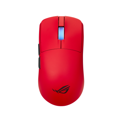 Геймърска мишка ASUS ROG Harpe II Ace - Red, безжична WiFi