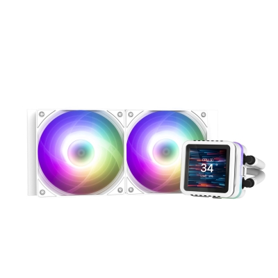 Охлаждане ZALMAN ALPHA2 DS A24 WHITE