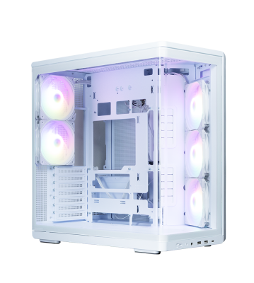 Кутия ZALMAN P60 WHITE, ATX, Mid Tower, 5 fans included