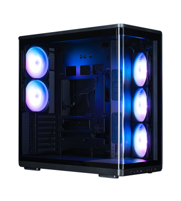 Кутия ZALMAN P60 BLACK, ATX Mid Tower, 5 fans included