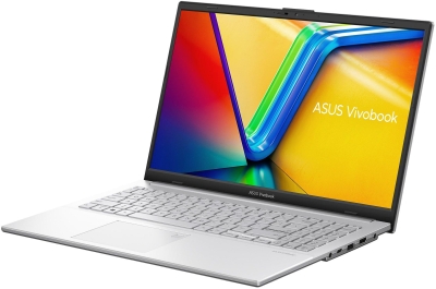 Лаптоп ASUS Vivobook Go 15 E1504FA-BQ2345 - 15.6" FHD, AMD Ryzen 3 7320U, 8GB LPDDR5, 512GB SSD, Free OS
