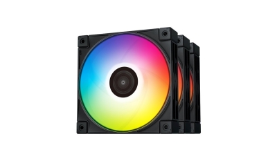 Комплект DeepCool FC120 Black 3-in-1 3x120mm, Addressable RGB