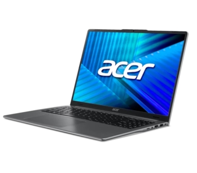 Лаптоп Acer Extensa 16 EXO16-51-55WJ - 16" 1920x1200 IPS, Intel Core Ultra 5 115U, 16GB (onboard), 512GB, Intel Graphics, No OS, Lunar Grey + чанта Acer Notebook Starter Kit 16"