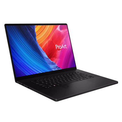 Лаптоп ASUS ProArt Studiobook P16 OLED H7606WP-RJ083X - 16.0", 2.8K, тъчскрийн, AMD Ryzen AI 9 HX 370, RTX 5070 8GB, 64 GB, 4 TB SSD - 90NB15K1-M00CF0