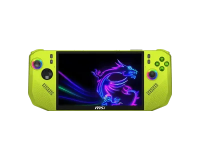 Игрова конзола MSI CLAW A8 BZ2EM-058GR - 8" IPS FHD+(1920x1200) 120Hz VRR, 24GB LPDDR5x, 1TB SSD, Windows 11 Home - Neon Green